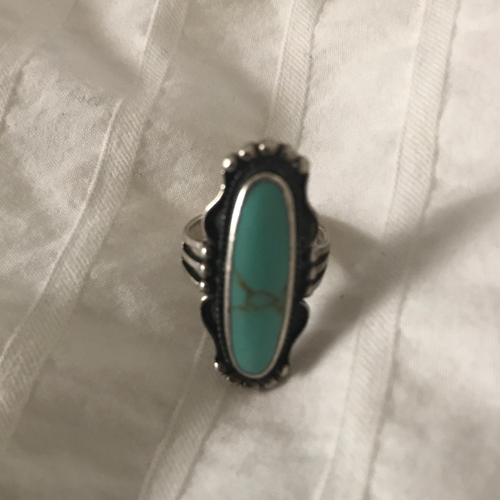 Sterling Silver and Turquoise Ring